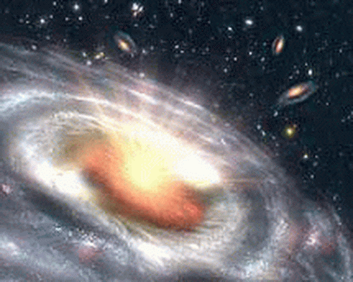 Universo Quasar Imagen Artistica NASA