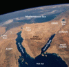 Fisica, Nilo, Canal de Suez y Peninsula del Sinai 