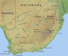 Fsica, Mapa, Repblica Sudafricana