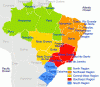 Fisica Humana Politica Regiones Brasil