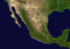 Fisica Relieve Sierra Madre Mapa Satelite Mexico