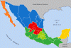 Humana Politico-Administratica Regiones Mexico