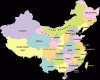 Humana Mapa politico China