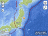 Cartografia Falla Japon Satelite NASA