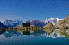 Fisica Hidrografia Lago Blanco Alpes Chamonix