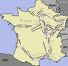 Fisica Hidrologia Rios Mapa Francia