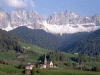 Fisica Relieve Alpes de Aosta Italia