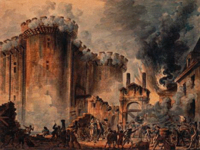 Hist, XVIII, Revolucin Francesa, El asalto a la Bastilla, 1789