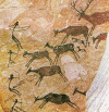 Prehistoria Espana Pin MVI a MD aC Neolitico Pintura mural de Valltorta Castellon 6000-1500