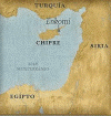 Arq XV-XI Ciudad de Enkomi Bronce Final Mapa Chipre
