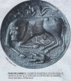 Prehistoria Orfebreria II aC Edad del Hierro Exterior del Caldero de Gundestrup plata Placa base Celtas de Europa Central Dinamarca