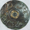 Orfebreria III aC  Edad del Hierro Tachon de escudo celta Inglaterra RU 