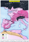 Prehistoria Europa Paleolitico Superior Mapa